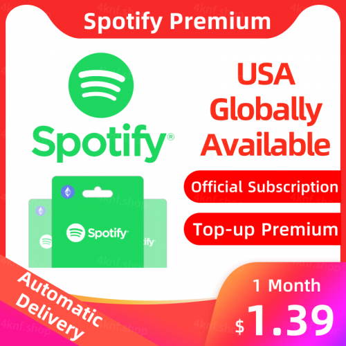 Spotify Account Premium Family Membership Number (US)